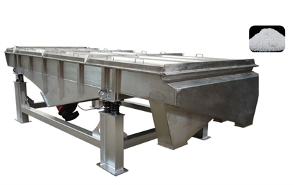 Linear vibrating screen